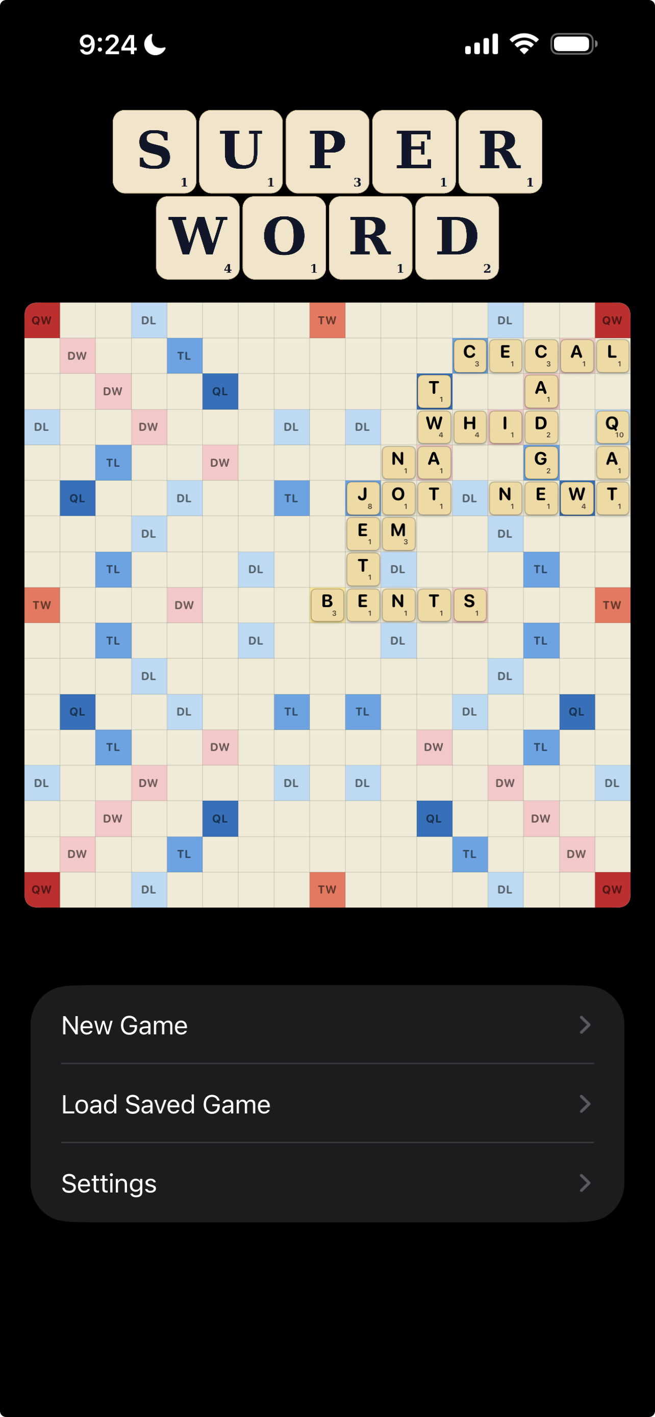 Super Word screenshot 1